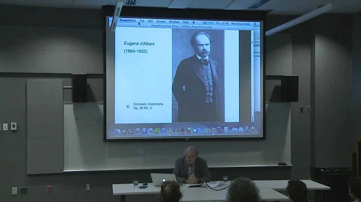 Nicholas Cook - Between art and science: Studying ...