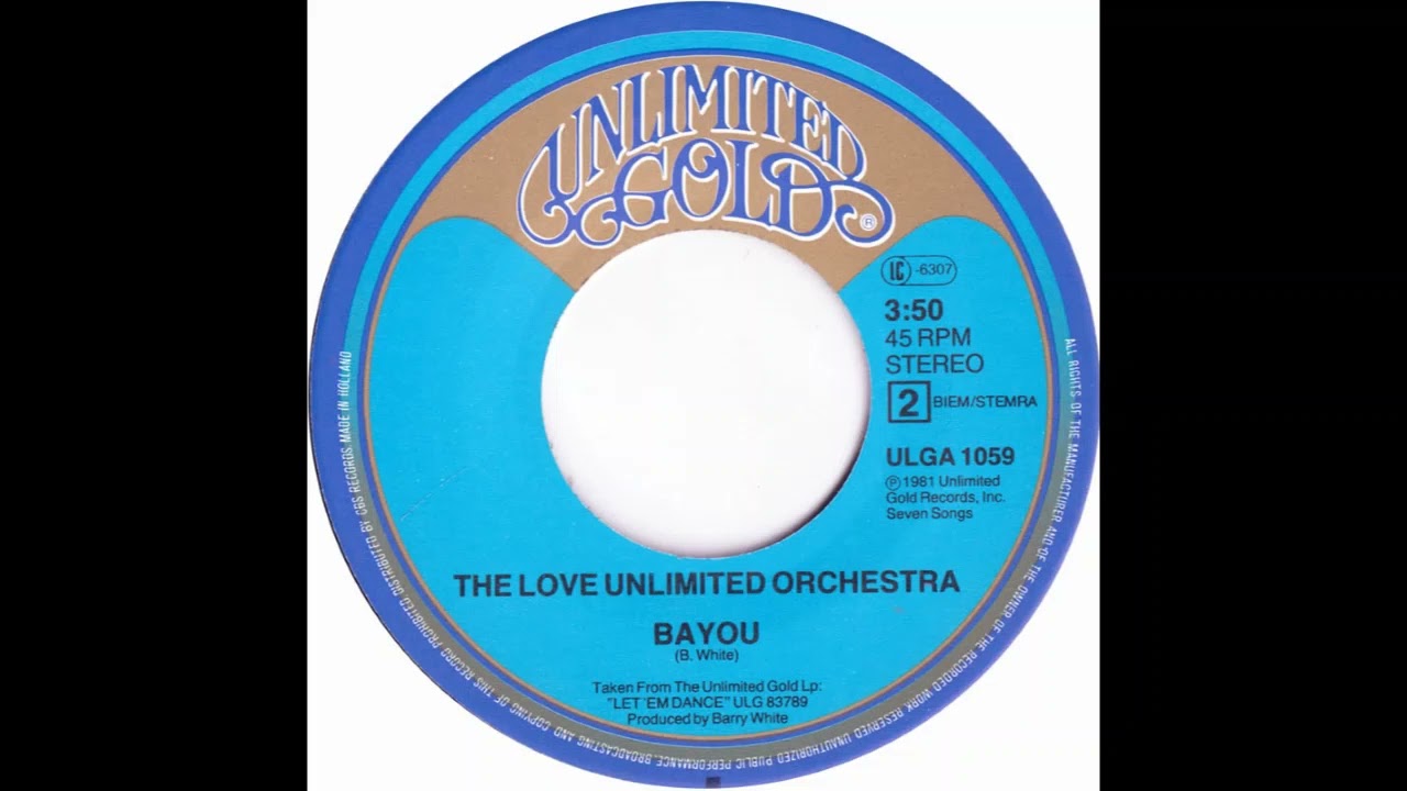 Love Unlimited Orchestra - Bayou (1981) - YouTube