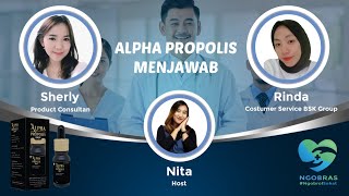 Program Ngobras   Alpha Propolis Alpha Propolis Menjawab Part 2