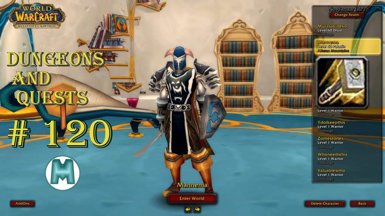 Turtle WoW [120] Paladin Tank finishin UBRS key and doing some other ...