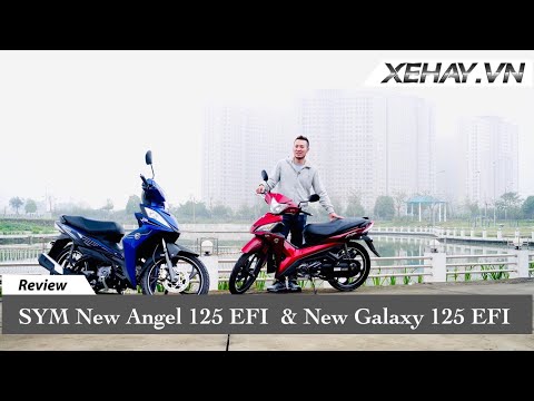 Video Tầm giá 25 triệu: SYM New Angel 125 EFI & New Galaxy... - youtube