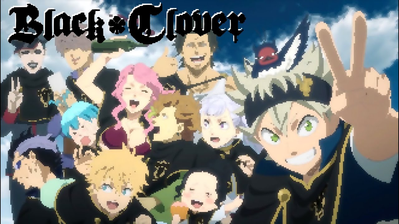 Black Clover OP 3 / Opening 3 - Black Rover [Full Size] 8 bit ver ...
