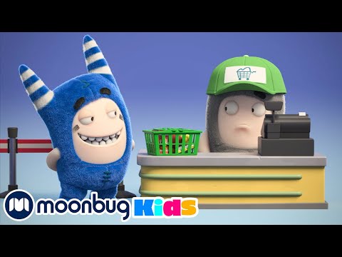 Supermarket Oddbods Moonbug Kids Funny Cartoons And Animation