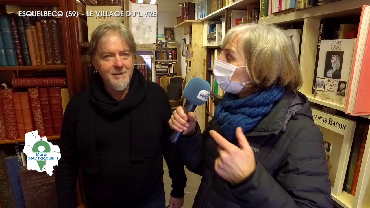 Merci pour l'accueil à Esquelbecq : Le village du livre