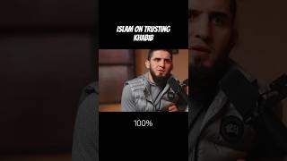 UFC double champ Islam Makhachev on trusting Khabib