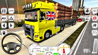 Euro Truck Evolution Simulator #10 Logs Transport !! | Truck Games Android Gameplay screenshot 5