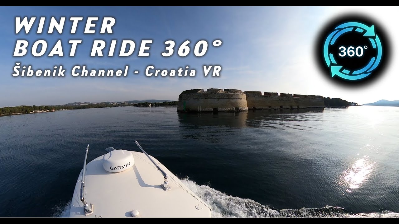 Šibenik Channel Winter Boat Ride – Croatia 360° | Tribunj to Marina Mandalina Šibenik, December 2025