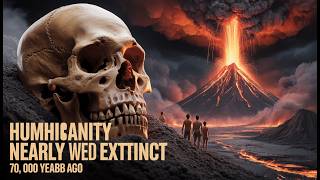 How Humanity Nearly Went Extinct 70,000 Years Ago | Toba Eruption- Human Bottleneck