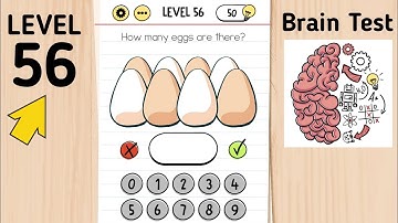 Brain Test Level 56 How Many Eggs Are There?