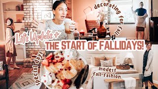 Life Updates, Fall Decorating, Recreating Pinterest Outfits, Fall Trader Joe's Haul | FALLIDAYS 2023