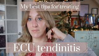 ECU tendinitis tips + tricks: How I treat ECU tendinitis as a Certified Hand Therapist