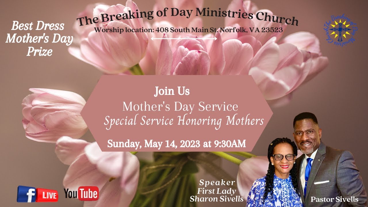 Mother's Day Worship Service YouTube