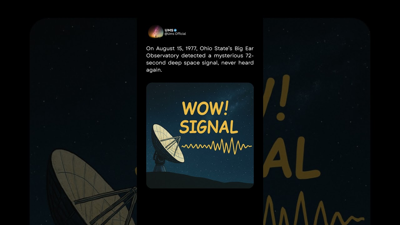 Mysterious Signal Ever From Space