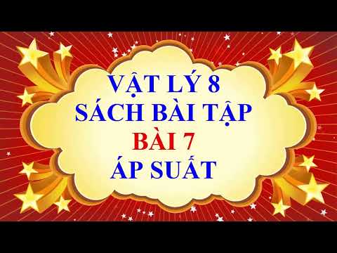 Video Vật lý 8 - Sách bài tập - Bài 7 - Áp suất - YouTube