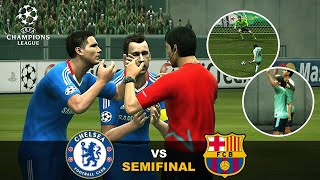PES 2011 - UEFA Champions League: Chelsea FC vs. FC Barcelona (Semifinal) (Ida)