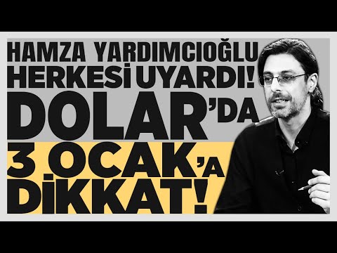 HERKESİ UYARDI! 3 OCAK'a Dikkat! Dolar Patlayacak Mı? Çöküş Daha Da Şiddetlenecek! Hamza Yardımcığlu