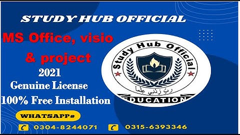 How to Download and Install Microsoft Office 2021, Download microsoft Office visio and project  2021