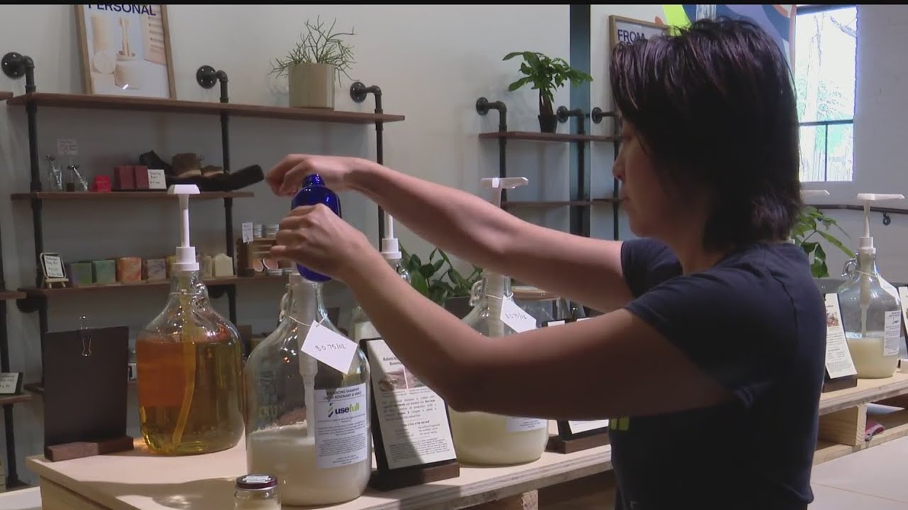 Store in Dallas allows customers to bring containers, refill essentials ...