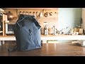 【snow peak】防水バックパック＆コクヨのバッグインバッグ ☆ water proof backpack with "bag in bag" by Kokuyo