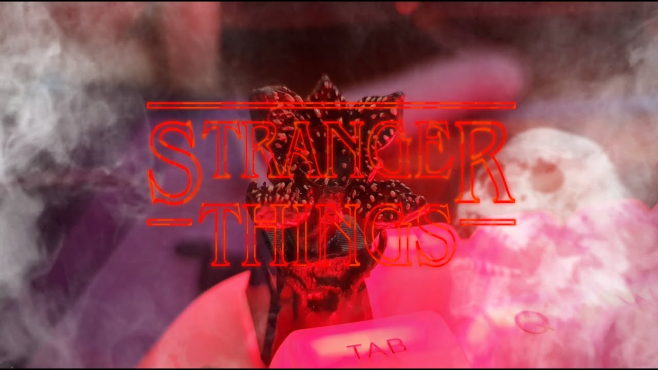 New!!! Stranger Things Artisan Keycap Set - YouTube