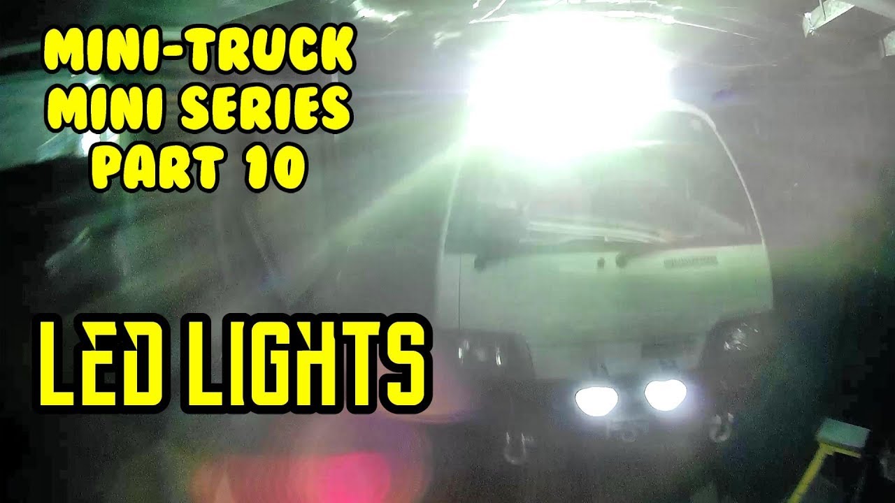 Mini Truck (SE01 EP10) 30” LED Walmart Light Bar, Night ride, Center