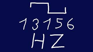 13156 hz square