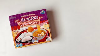 【食玩日記#9】開箱動手做｜Kracie拉麵造型小達人(知育菓子DIY)(隱藏版叉燒肉🥩)