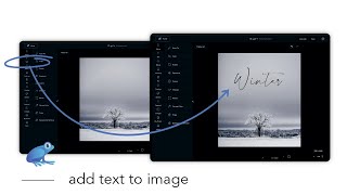 How to add text to an image - Ribbet web version