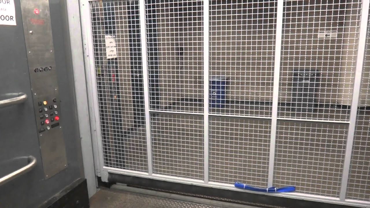 Incredible Motor on Montgomery Freight Elevator at Kansas City Convention Center