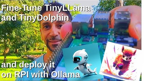 Fine-Tuning TinyLLaMA & TinyDolphin for RaspberryPi with Ollama - Ultimate Guide running  on Colab