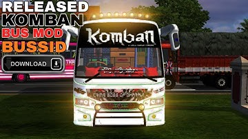 Released KOMBAN Kerala Bus Mod In Bus Simulator Indonesia - Bussid Bus Mod - Bussid Car Mod - Bussid