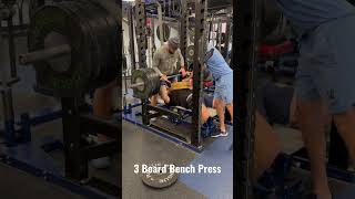 3 Board Bench Press #shorts #workout #fitness #bodybuilding #powerlifting #gym #freefire #new #100