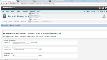 Vertical Timeline Joomla Module