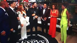 Becky Lynch And Seth Rollins Espn Red Carpet Interview Hd
