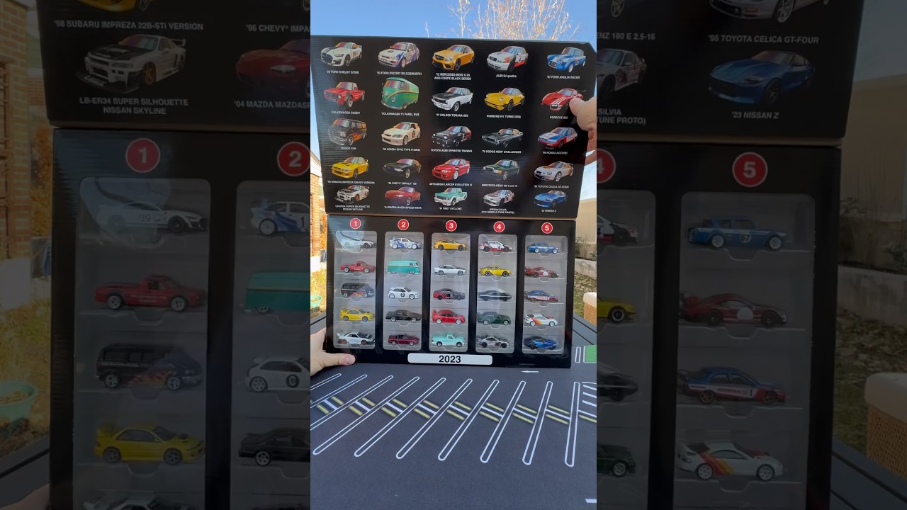 Hot Wheels Boulevard Box Set, available soon on Walmart’s website…