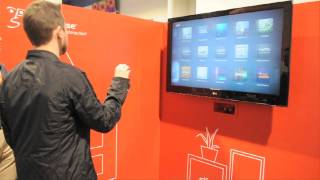 Prime Sense Natural Interaction Motion Controlled TV CES 2012