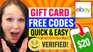 💳 Ebay Gift Card Codes 2022: Redeem FREE Credit Quick & Easy in 2 Minutes! (100% Works) screenshot 5