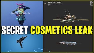New Secret Fortnite Skinitem Leaks.. Female Dj Yonder, New Gun, Gliders, & More