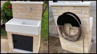 Building Outdoor Sink (DIY)