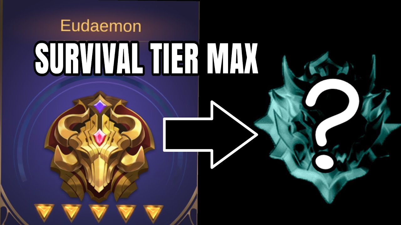 TIER TERTINGGI DI SURVIVAL MODE ?? EUDAEMON OR ???? - Mobile Legends - YouTube
