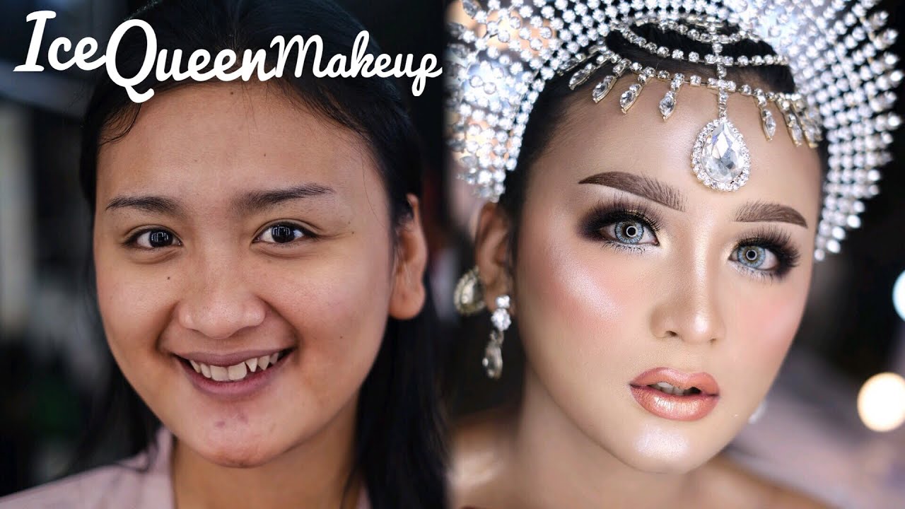 Beautyfull ICE QUEEN Makeup Transformation #57