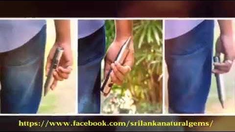 Gem Torch in Sri Lanka