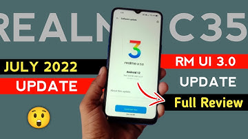 Realme C35 Realme UI 3.0 July New Stable Update A.39 | Realme android 12 New Update Full Review