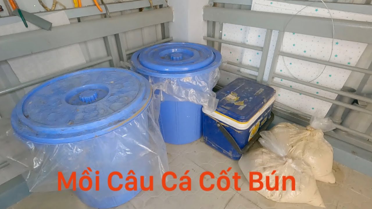 Mồi Câu Cá Tra Làm Từ Bún. Công Thức Dưới Phần Mô Tả . Fishing Tân Bà Điểm