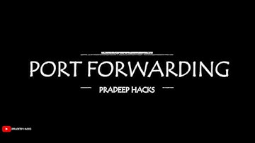 How to do Port Forwarding/Cloud communication