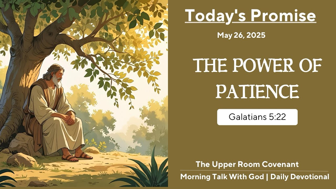 Patience Ps The Power of Patience | Ps. Reena | The Upper Room Covenant - Daily ...