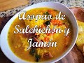 ASOPAO DE SALCHICHON Y JAMON/ SAUSAGE, HAM & RICE SOUP