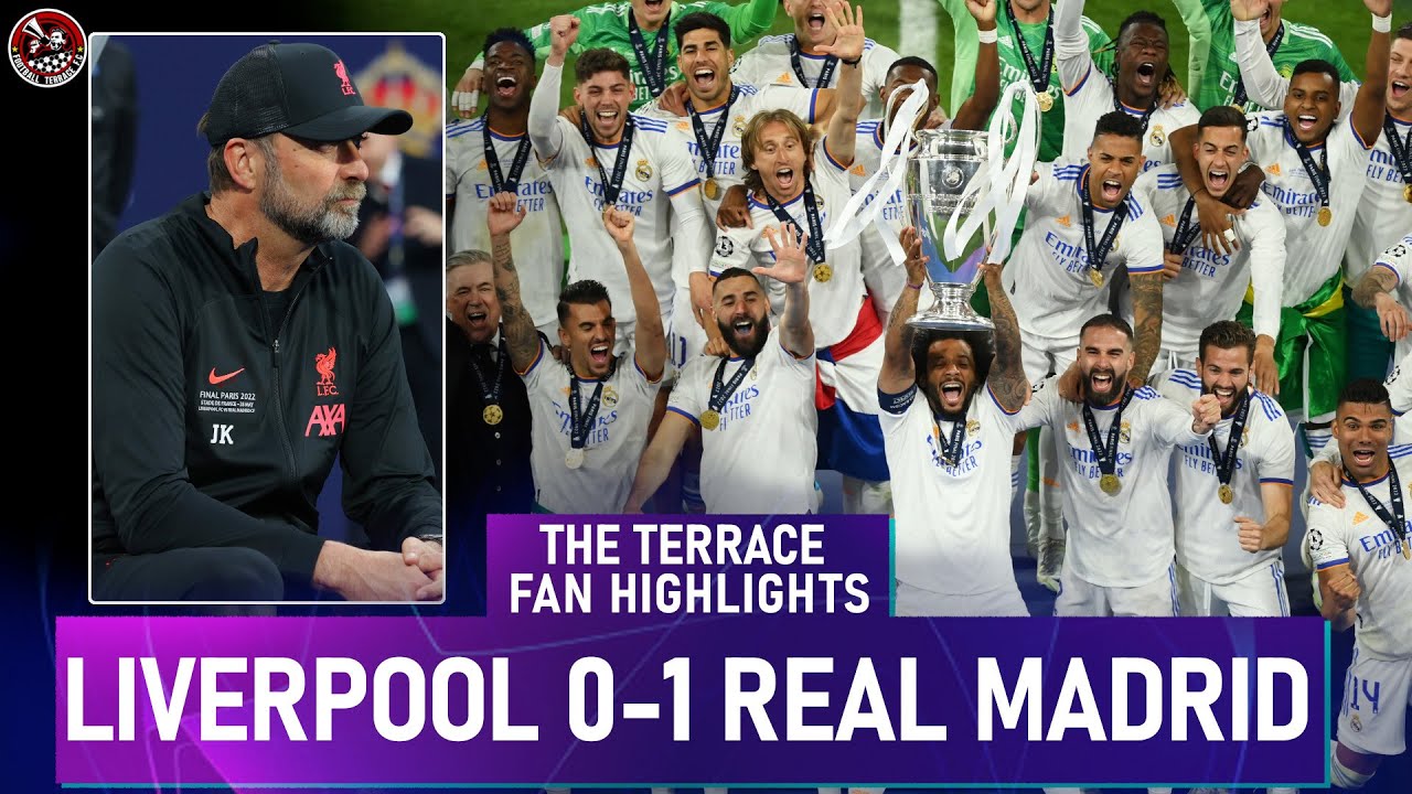 REAL MADRID WIN THE CHAMPIONS LEAGUE | Liverpool 0-1 Real Madrid Highlights  & Reaction - YouTube