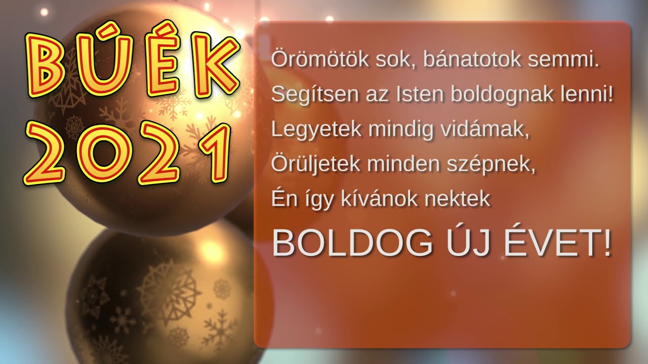 boldog új évet közös kezelés