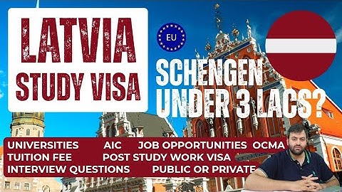 🇱🇻✈️🎓 Latvia Study Visa Complete Process Admission, Interview, AIC | Latvia Study Visa Consultant 